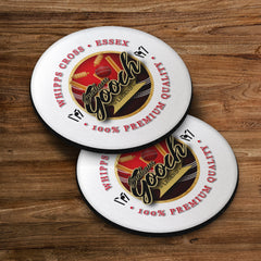 Essex Gooch - Cricket Coaster - Circle or Square