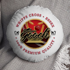 Essex Cricket Gooch  - Legend Collection - Circle Cushion 14inch