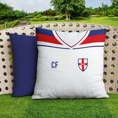 England - 1982 Home Shirt - 45cm or 61cm Retro Showerproof Outdoor Cushion