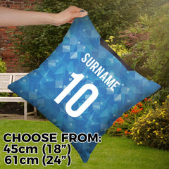 England - 1990 Third Shirt - 45cm or 61cm Retro Showerproof Outdoor Cushion