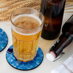 England 1990 3RD Shirt - Personalised Drink Coaster - Square Or Circle