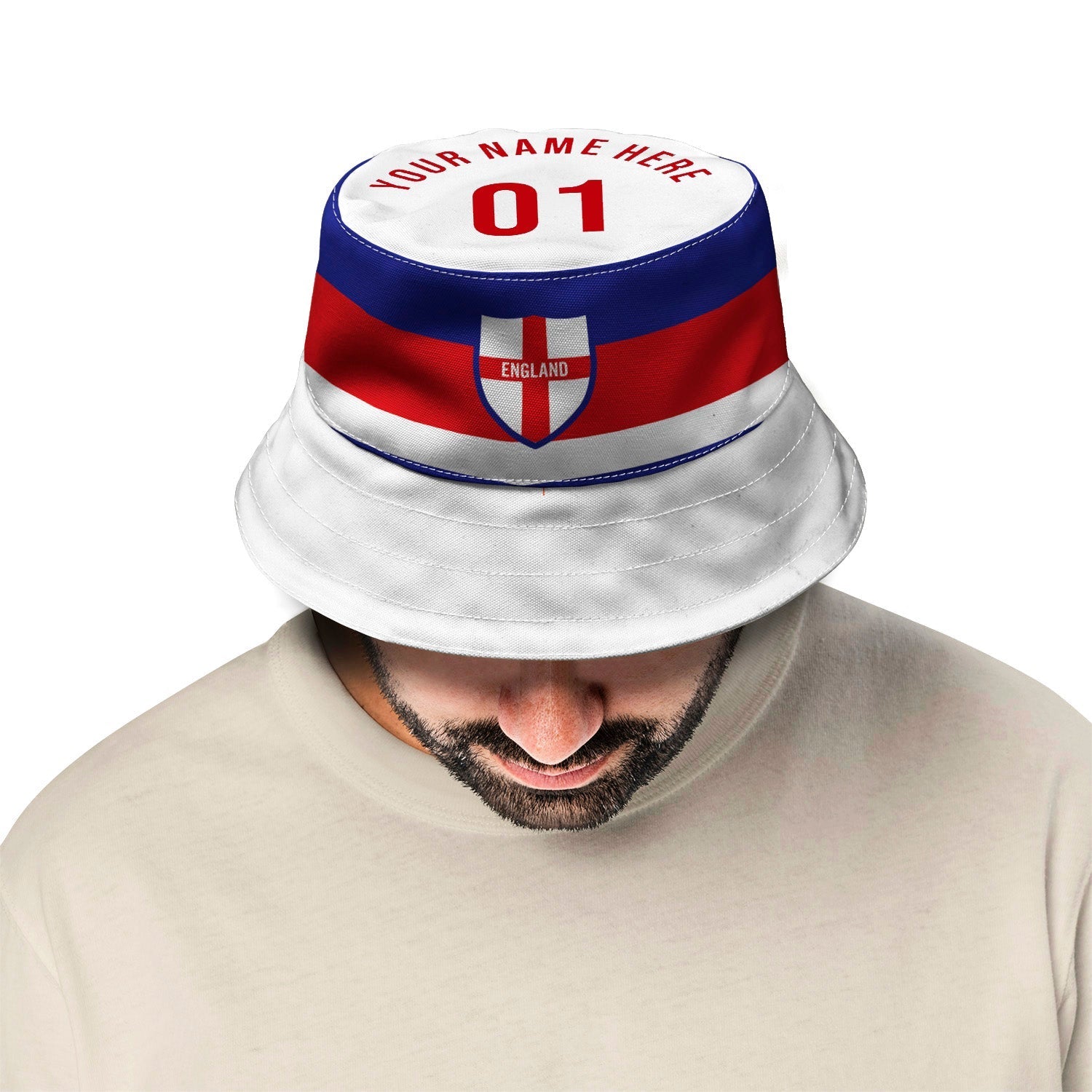 England 1982 Home - Retro Bucket Hat