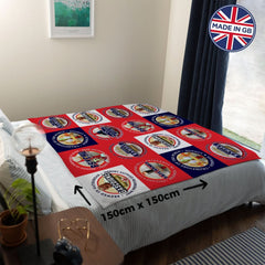 England - Legend Collection - Fleece Blanket 150cm X 150cm