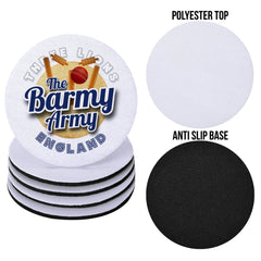 England Barmy Army - Coaster - Circle or Square