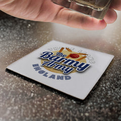 England Barmy Army - Coaster - Circle or Square