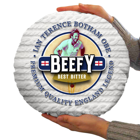 England Botham  - Legend Collection - Circle Cushion 14inch