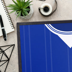 Everton 1984 Home  Shirt - Personalised Retro Door Mat - 60cm x 40cm