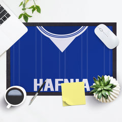 Everton 1984 Home  Shirt - Personalised Retro Door Mat - 60cm x 40cm