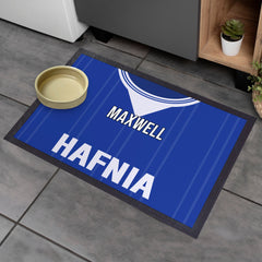 Everton 1984 Home  Shirt - Personalised Retro Door Mat - 60cm x 40cm