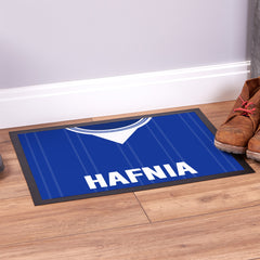 Everton 1984 Home  Shirt - Personalised Retro Door Mat - 60cm x 40cm
