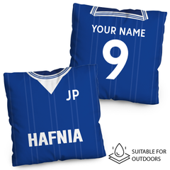 Everton - 1984 Home Shirt - 45cm or 61cm Retro Showerproof Outdoor Cushion