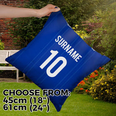 Everton - 1984 Home Shirt - 45cm or 61cm Retro Showerproof Outdoor Cushion