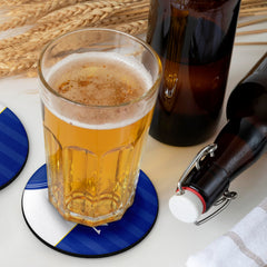 Everton 1986 Home Shirt - Personalised Drink Coaster - Square Or Circle