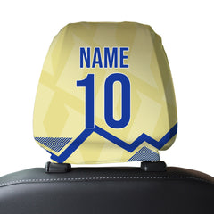 Everton 1990 Away - Retro Football Shirt - Pack of 2 - Car Seat Headrest Covers