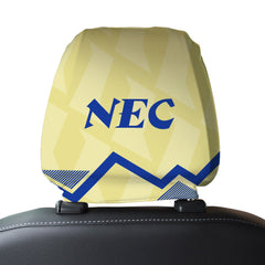 Everton 1990 Away - Retro Football Shirt - Pack of 2 - Car Seat Headrest Covers