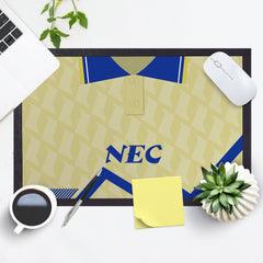 Everton 1990 Away Shirt - Personalised Retro Door Mat - 60cm x 40cm