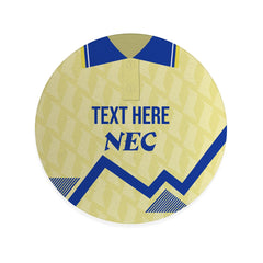 Everton 1990 Away Shirt - Personalised Drink Coaster - Square Or Circle