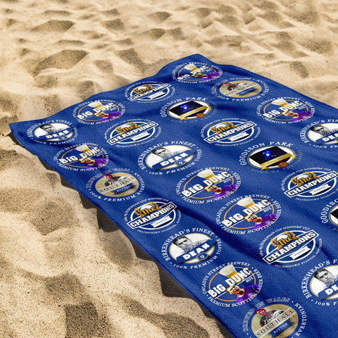 Everton - Football Legends - Microfibre Beach Towel - 150cm x 75cm