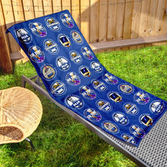 Everton - Football Legends - Microfibre Beach Towel - 150cm x 75cm