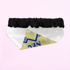 Everton 1990 Away Retro Shirt - Personalised Pet Bandana - 4 Sizes