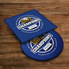 Merseyside BluesECWC - Football Coaster - Square Or Circle