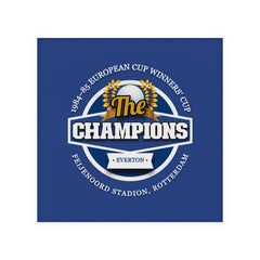 Merseyside BluesECWC - Football Coaster - Square Or Circle