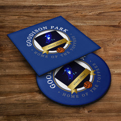 Merseyside BluesGoodison - Football Coaster - Square Or Circle