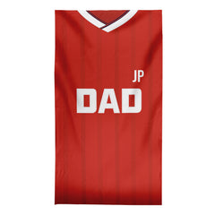 DAD - The Gooners - 1988 Home - Personalised Lightweight, Microfibre Retro Beach Towel - 150cm x 75cm