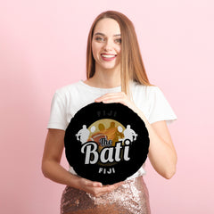 Fiji Rugby League Bati  - Legend Collection - Circle Cushion 14inch