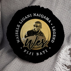 Fiji Rugby League NAIQAMA   - Legend Collection - Circle Cushion 14inch