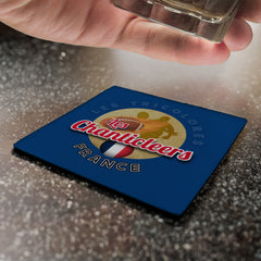 France Rugby League - Chanticleers- Coaster - Circle or Square