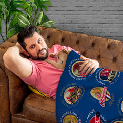 France Rugby League - Legend Collection - Fleece Blanket 150cm X 150cm