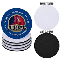 France Rugby League Guisset - Coaster - Circle or Square