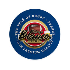 France Rugby Union Blanco - Coaster - Circle or Square