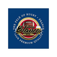 France Rugby Union Blanco - Coaster - Circle or Square