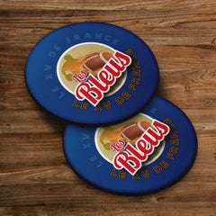 France Rugby Union Les Bleus - Coaster - Circle or Square