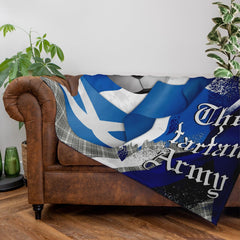 Scotland - Tartan Army - Fleece Blanket