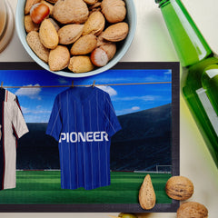 Ipswich Retro Retro Hanging Football Shirts - Personalised Bar Runner