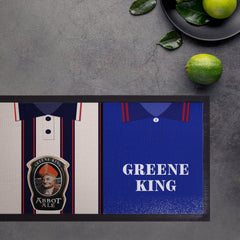 Ipswich Retro Retro Football Shirts - Bar Runner