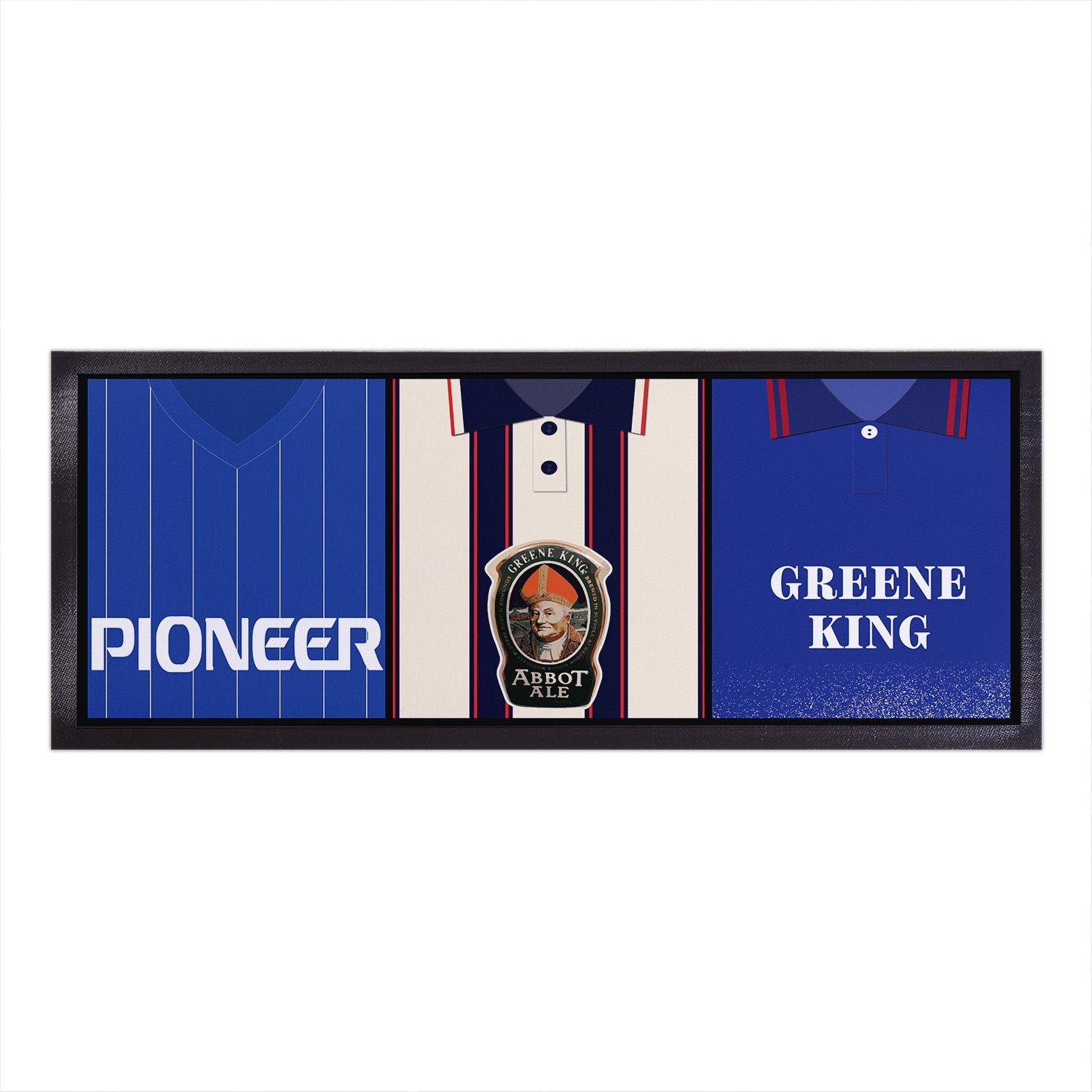 Ipswich Retro Retro Football Shirts - Bar Runner