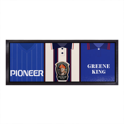 Ipswich Retro Retro Football Shirts - Bar Runner