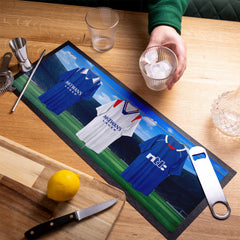 Rangers Retro Hanging Football Shirts - Personalised Bar Runner