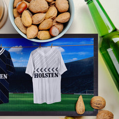 Tottenham Retro Hanging Football Shirts - Personalised Bar Runner