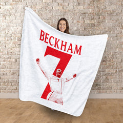 England Beckham 7  - Fleece 150cm X 150cm