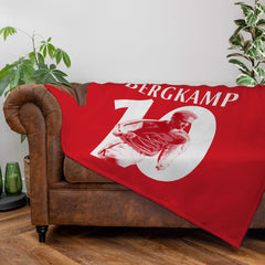The Gooners Bergkamp 10 - Fleece 150cm X 150cm