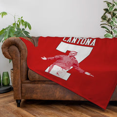 Manchester Red Cantona 7 - Fleece 150cm X 150cm