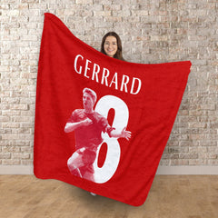 Liverpool Gerrard 8 - Fleece 150cm X 150cm