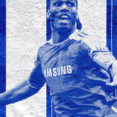The London Blues Drogba 11  - Fleece 150cm X 150cm