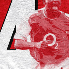 The Gooners Vieira 4 - Fleece 150cm X 150cm