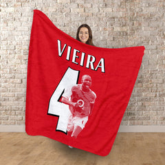 The Gooners Vieira 4 - Fleece 150cm X 150cm
